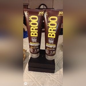 BROO Craft Beer Thickening Shampoo and Conditioner Citrus Creme Scent